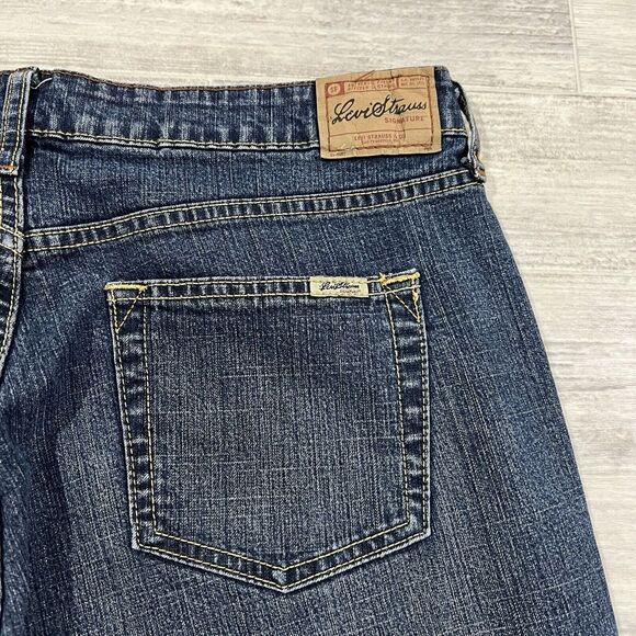 VTG Y2K LEVIS Blue Jeans Women's Misses 10 Medium Low Rise Bootcut 34X30.5 - Picture 11 of 11